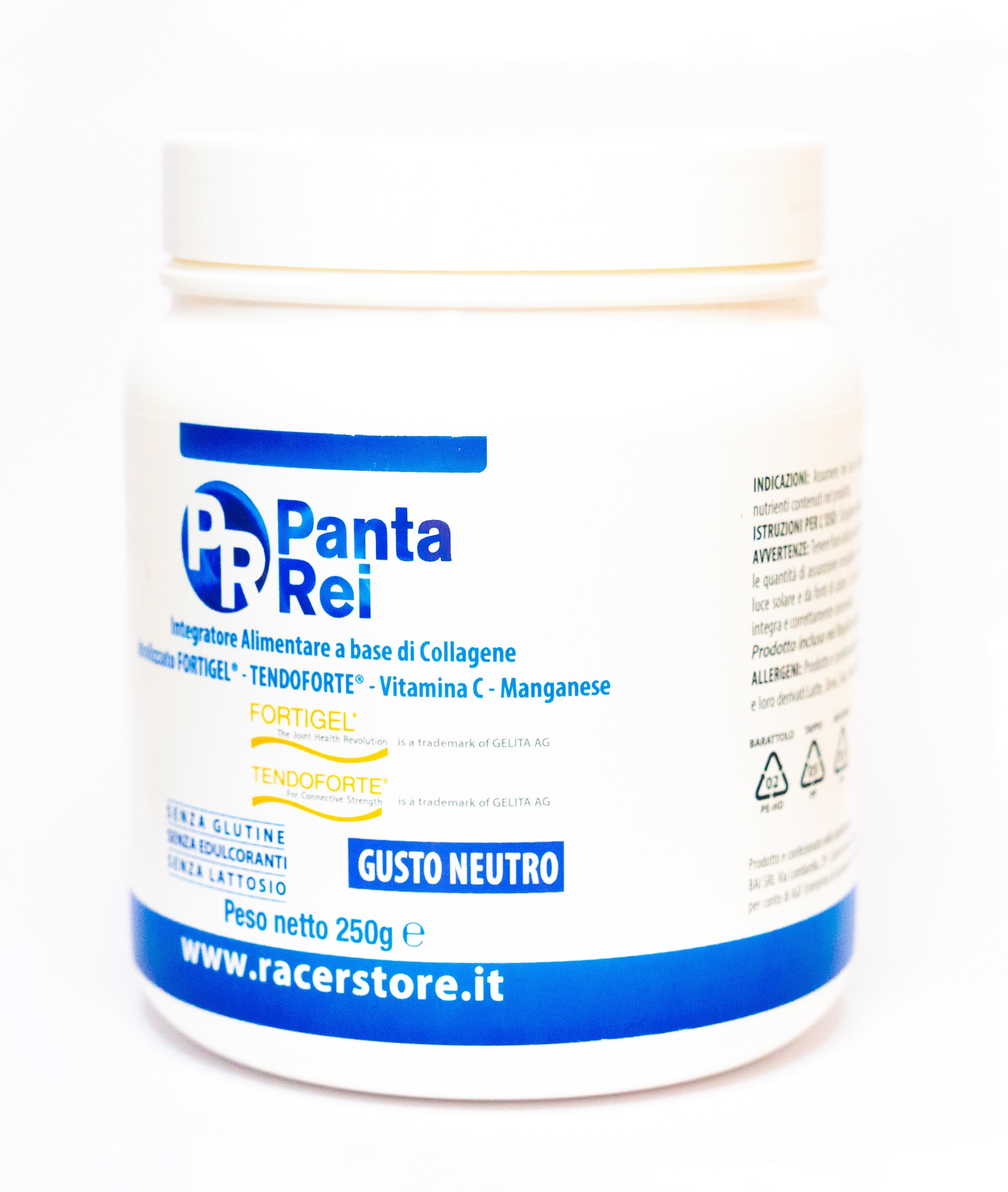PANTA REI 250g polvere Gusto Neutro Collagene idrolizzato Fortigel / Tendoforte